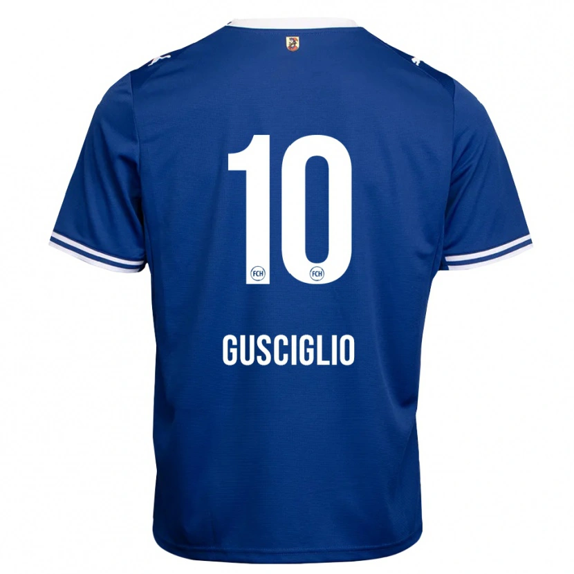Danxen Damen Alessio Gusciglio #10 Königsblau Weiß Auswärtstrikot Trikot 2026/27 T-Shirt Schweiz