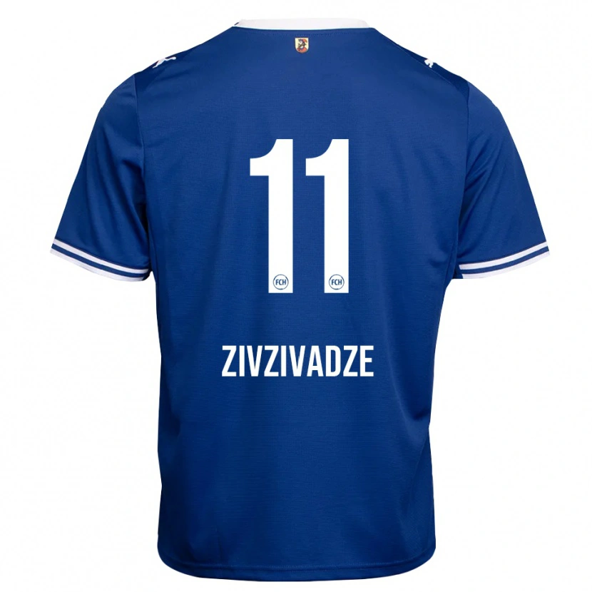 Danxen Damen Budu Zivzivadze #11 Königsblau Weiß Auswärtstrikot Trikot 2026/27 T-Shirt Schweiz