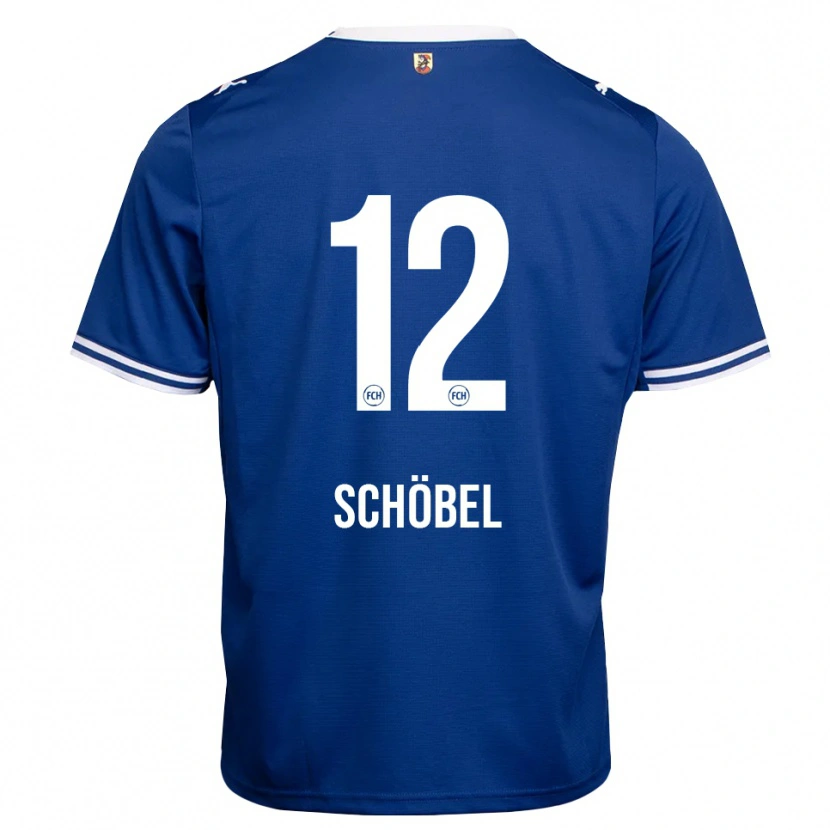 Danxen Damen Etienne Schöbel #12 Königsblau Weiß Auswärtstrikot Trikot 2026/27 T-Shirt Schweiz