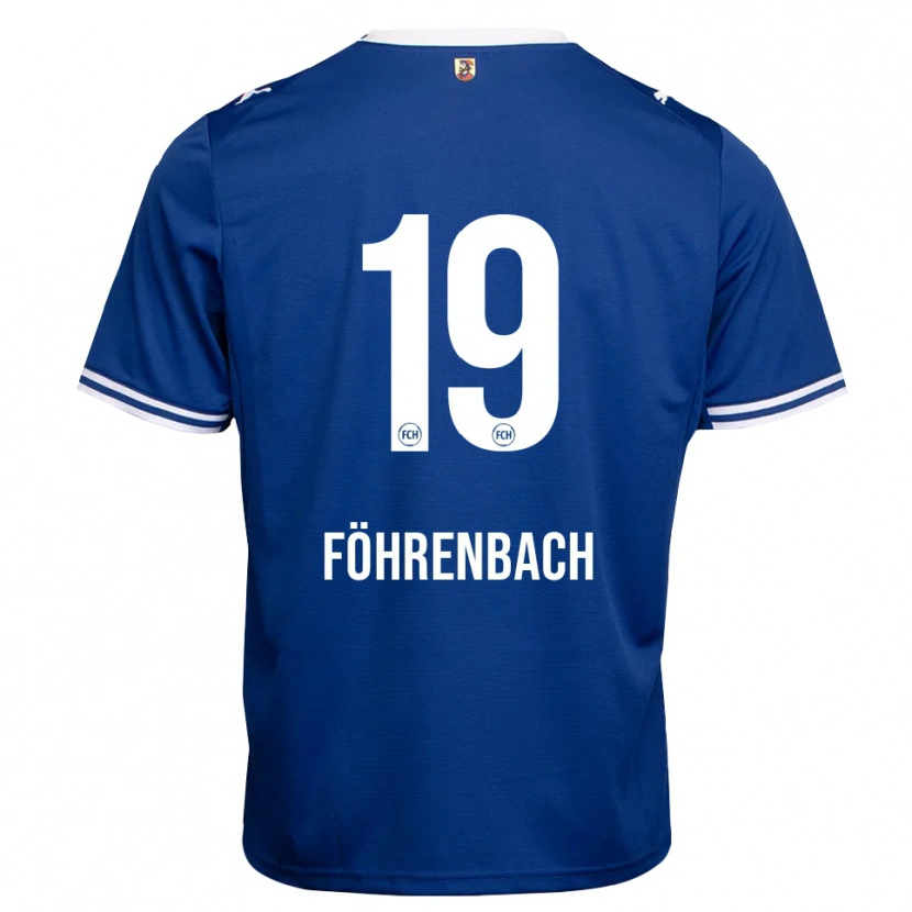 Danxen Damen Jonas Föhrenbach #19 Königsblau Weiß Auswärtstrikot Trikot 2026/27 T-Shirt Schweiz