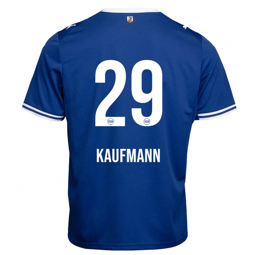 Danxen Damen Mikkel Kaufmann #29 Königsblau Weiß Auswärtstrikot Trikot 2026/27 T-Shirt Schweiz