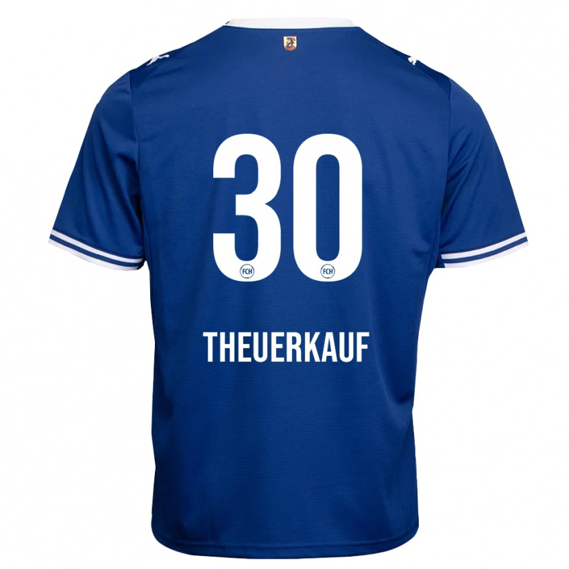 Danxen Damen Norman Theuerkauf #30 Königsblau Weiß Auswärtstrikot Trikot 2026/27 T-Shirt Schweiz