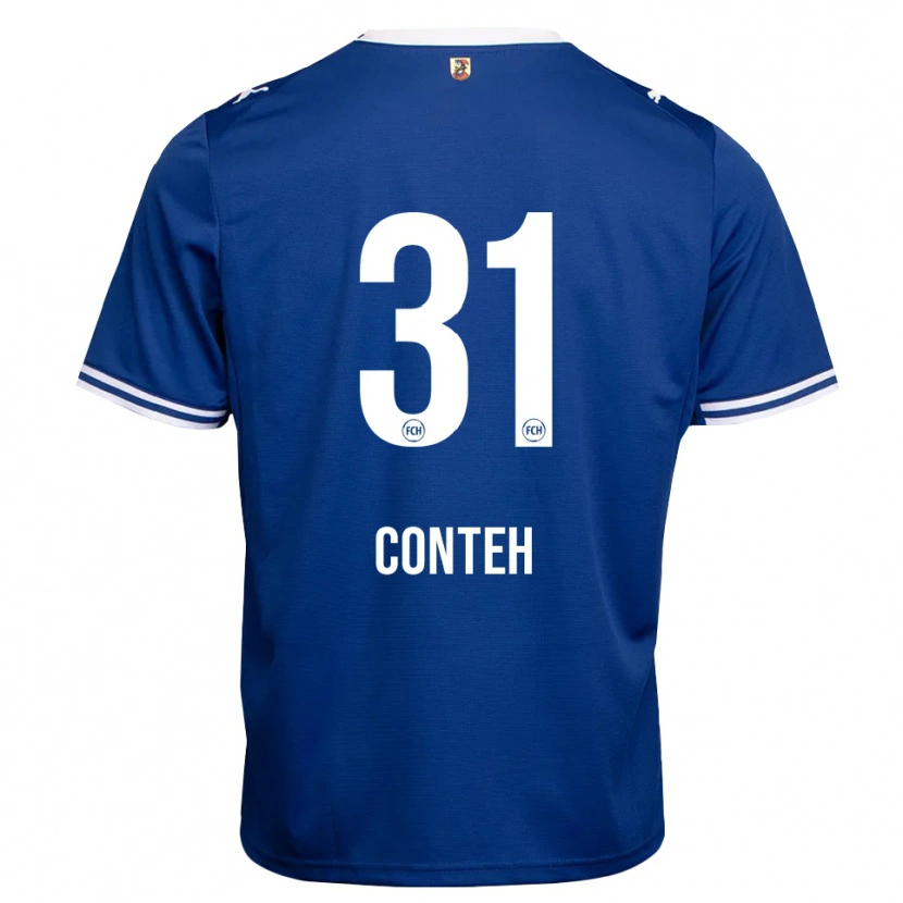 Danxen Damen Sirlord Conteh #31 Königsblau Weiß Auswärtstrikot Trikot 2026/27 T-Shirt Schweiz