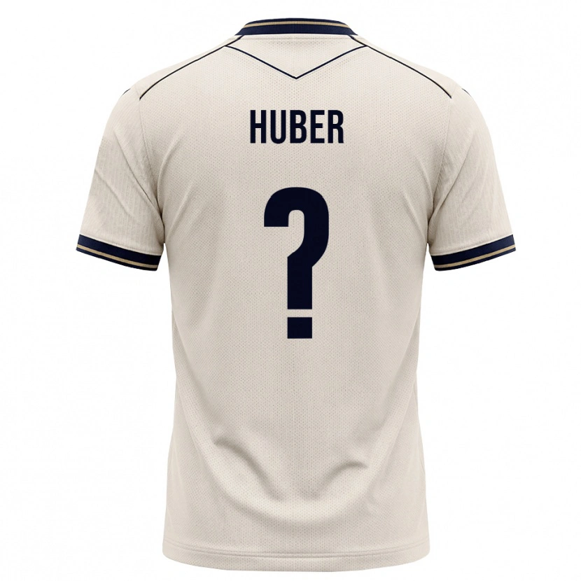 Danxen Damen Benedikt Huber #0 Creme Tiefblau Auswärtstrikot Trikot 2026/27 T-Shirt Schweiz