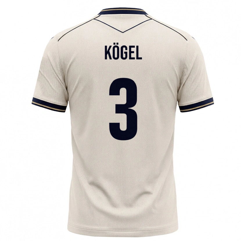 Danxen Damen Elias Kögel #3 Creme Tiefblau Auswärtstrikot Trikot 2026/27 T-Shirt Schweiz