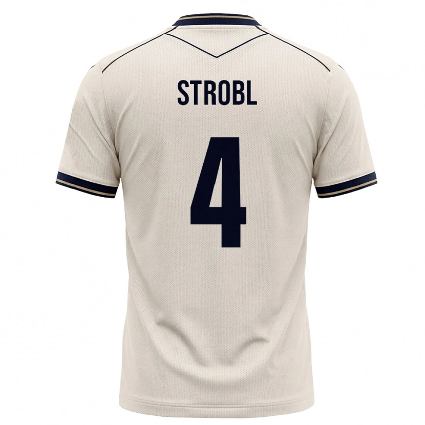 Danxen Damen Lars Strobl #4 Creme Tiefblau Auswärtstrikot Trikot 2026/27 T-Shirt Schweiz
