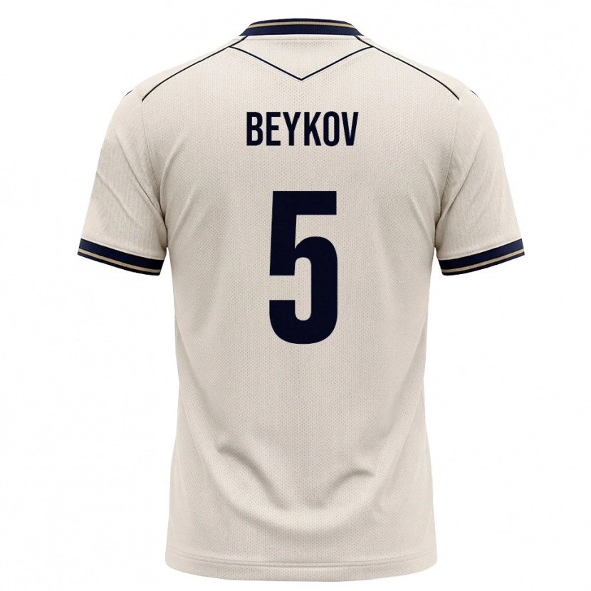 Danxen Damen Viktor Beykov #5 Creme Tiefblau Auswärtstrikot Trikot 2026/27 T-Shirt Schweiz