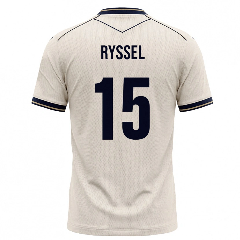Danxen Damen Noah Ryssel #15 Creme Tiefblau Auswärtstrikot Trikot 2026/27 T-Shirt Schweiz