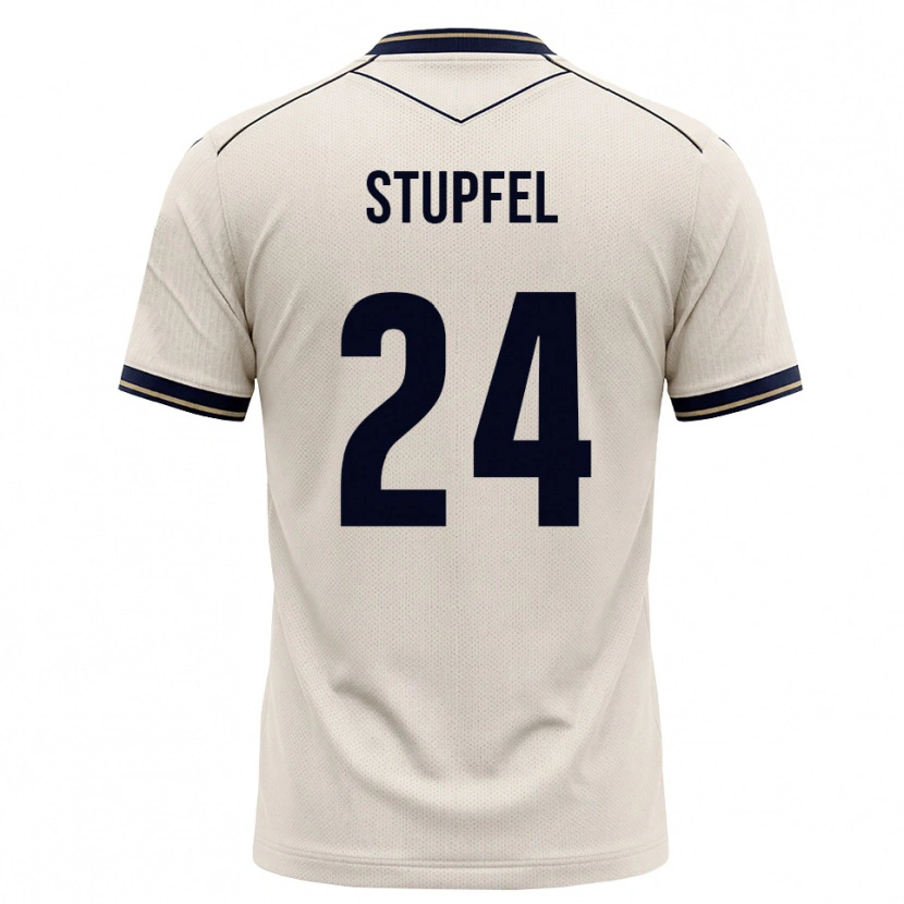 Danxen Damen Janis Stupfel #24 Creme Tiefblau Auswärtstrikot Trikot 2026/27 T-Shirt Schweiz