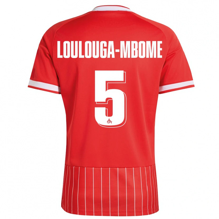 Danxen Damen Pascal Loulouga-Mbome #5 Rot Weiß Grün Auswärtstrikot Trikot 2026/27 T-Shirt Schweiz