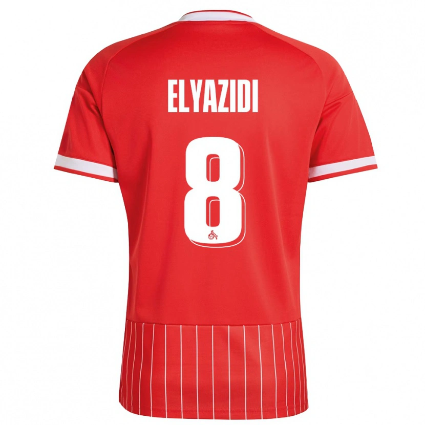 Danxen Damen Ilias Elyazidi #8 Rot Weiß Grün Auswärtstrikot Trikot 2026/27 T-Shirt Schweiz