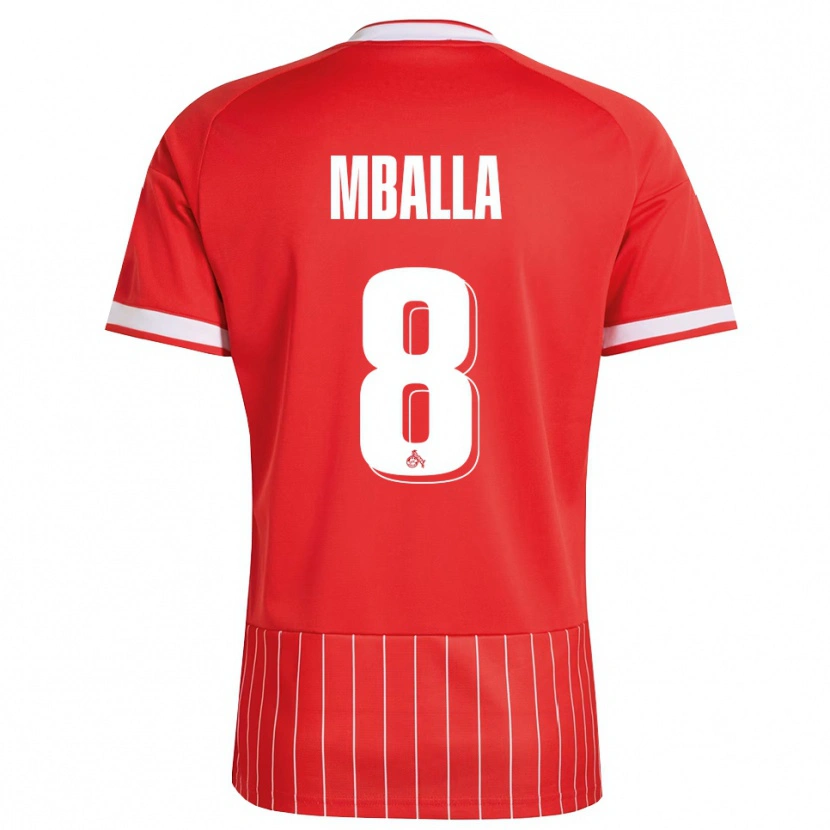 Danxen Damen Loiks Mballa #8 Rot Weiß Grün Auswärtstrikot Trikot 2026/27 T-Shirt Schweiz