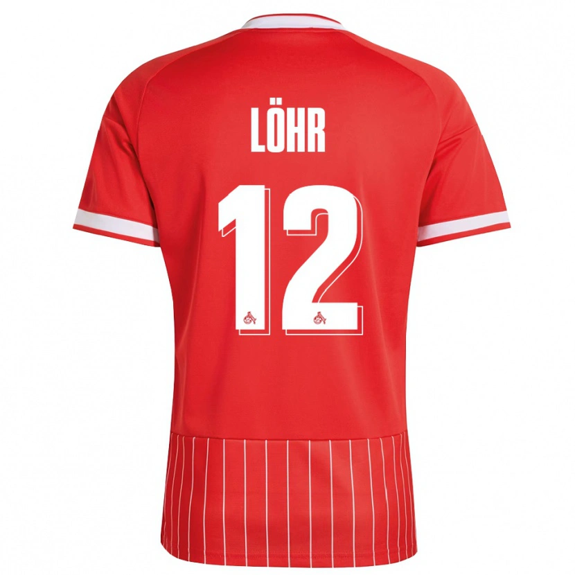 Danxen Damen Max Löhr #12 Rot Weiß Grün Auswärtstrikot Trikot 2026/27 T-Shirt Schweiz