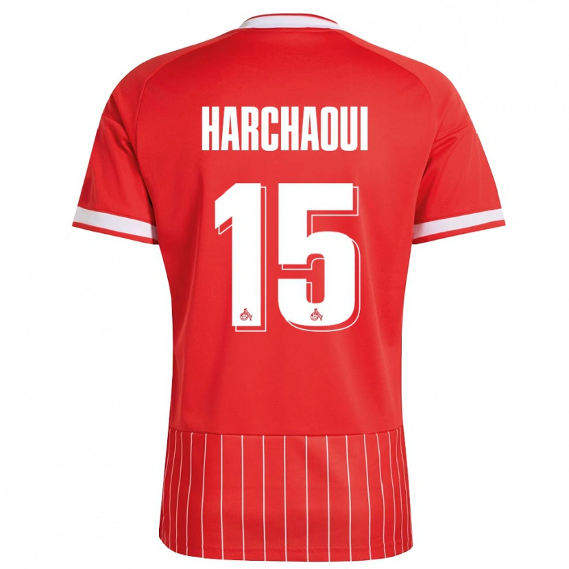 Danxen Damen Fayssal Harchaoui #15 Rot Weiß Grün Auswärtstrikot Trikot 2026/27 T-Shirt Schweiz