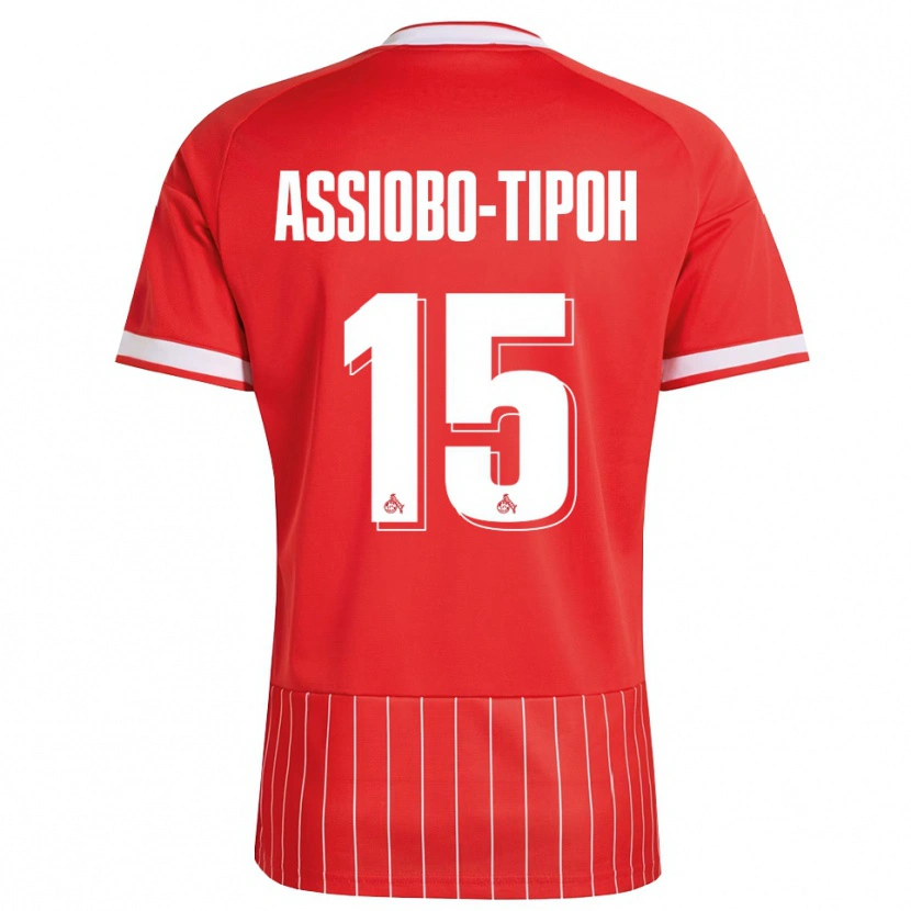 Danxen Damen Elfried Assiobo-Tipoh #15 Rot Weiß Grün Auswärtstrikot Trikot 2026/27 T-Shirt Schweiz