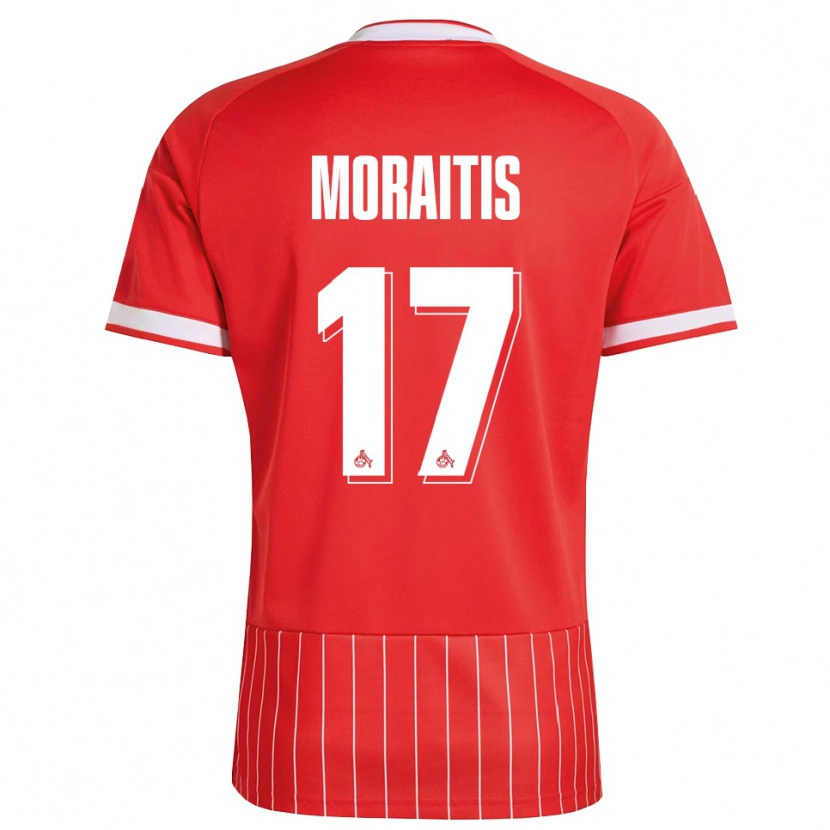 Danxen Damen Victor Moraitis #17 Rot Weiß Grün Auswärtstrikot Trikot 2026/27 T-Shirt Schweiz