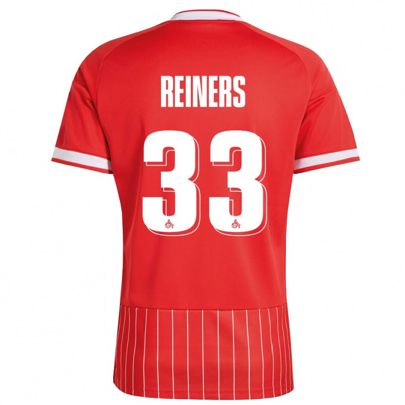 Danxen Damen Leonard Reiners #33 Rot Weiß Grün Auswärtstrikot Trikot 2026/27 T-Shirt Schweiz