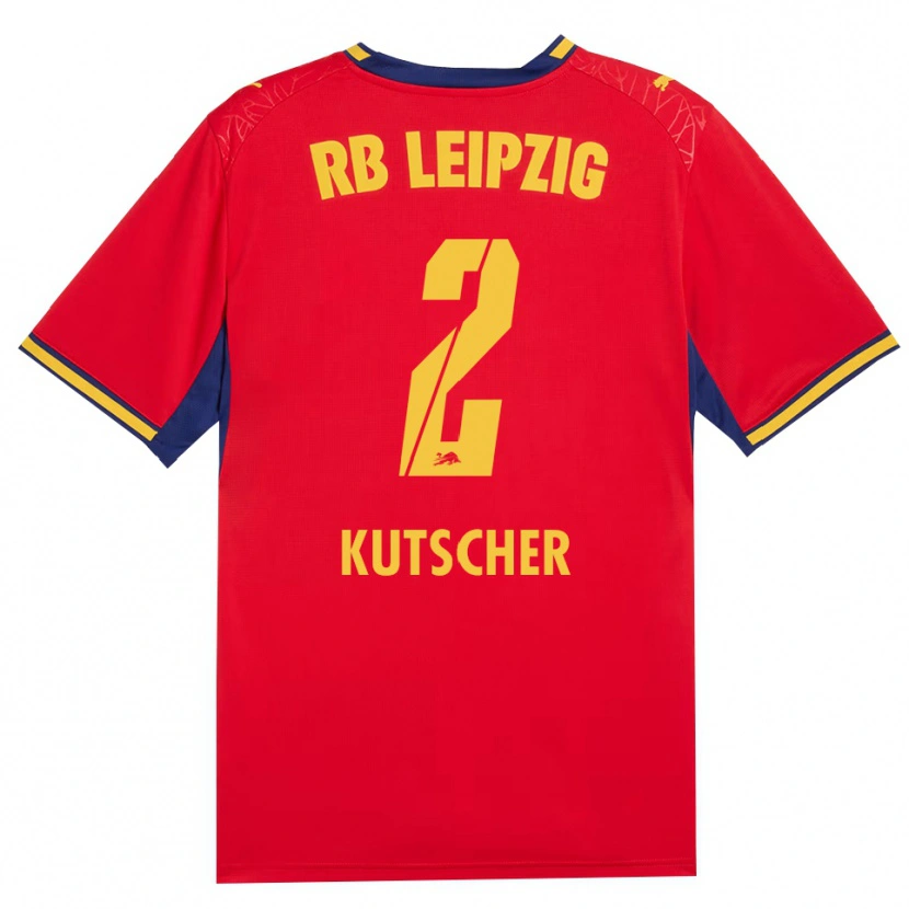 Danxen Damen Matthes Kutscher #2 Rot Gelb Königsblau Auswärtstrikot Trikot 2026/27 T-Shirt Schweiz