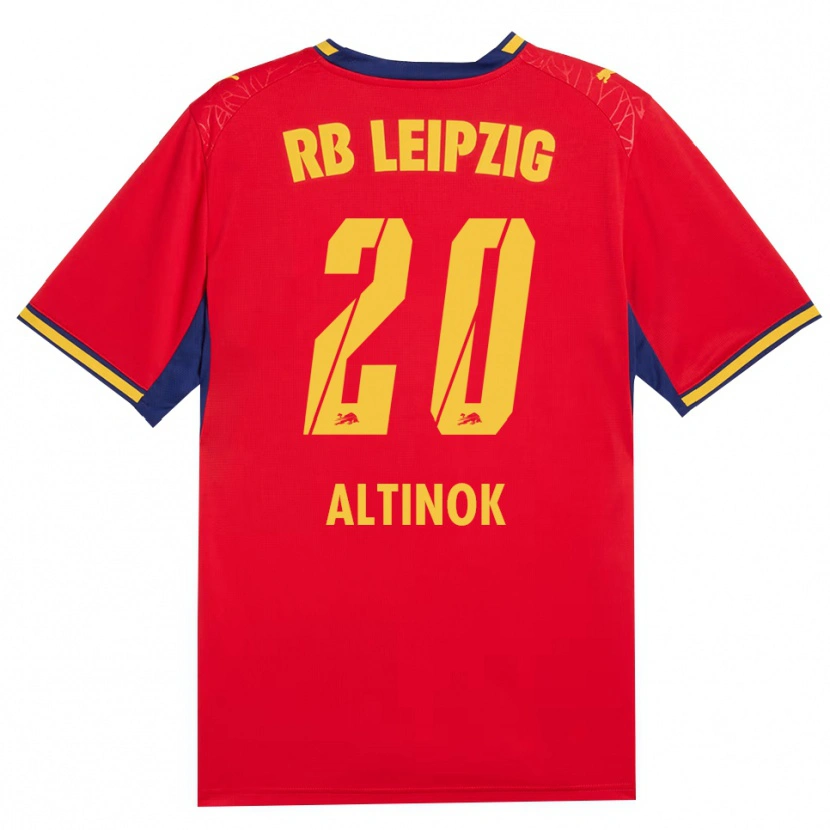 Danxen Damen Jannis Altinok #20 Rot Gelb Königsblau Auswärtstrikot Trikot 2026/27 T-Shirt Schweiz