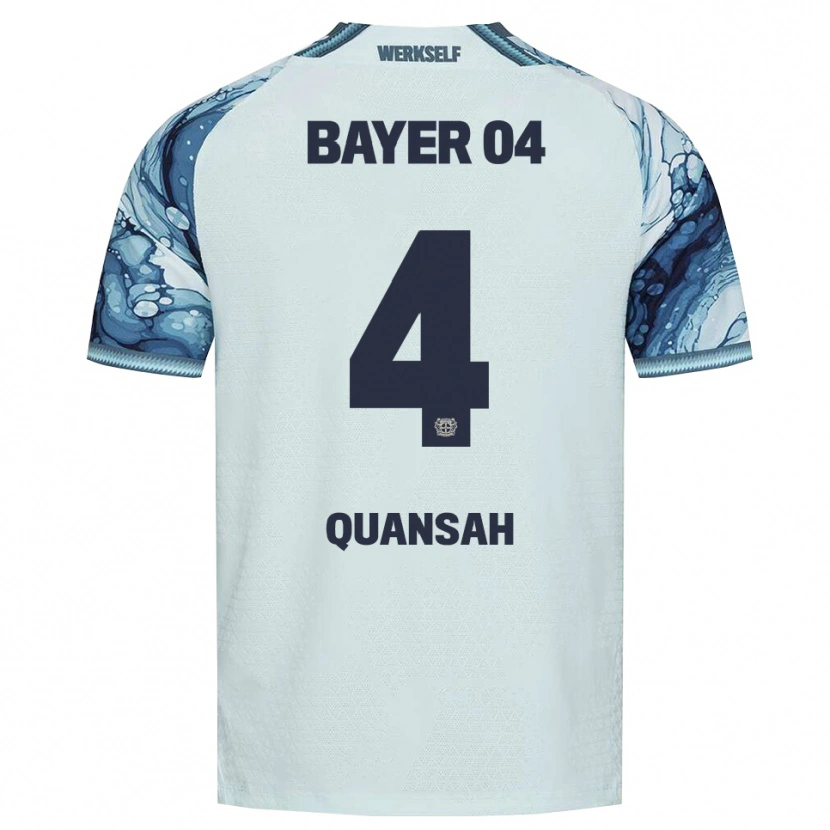 Danxen Damen Jarell Quansah #4 Dunkelgrün Schwarz Auswärtstrikot Trikot 2026/27 T-Shirt Schweiz