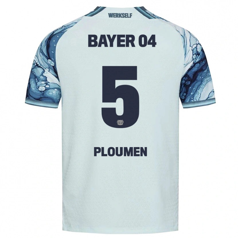 Danxen Damen Gilles Ploumen #5 Dunkelgrün Schwarz Auswärtstrikot Trikot 2026/27 T-Shirt Schweiz