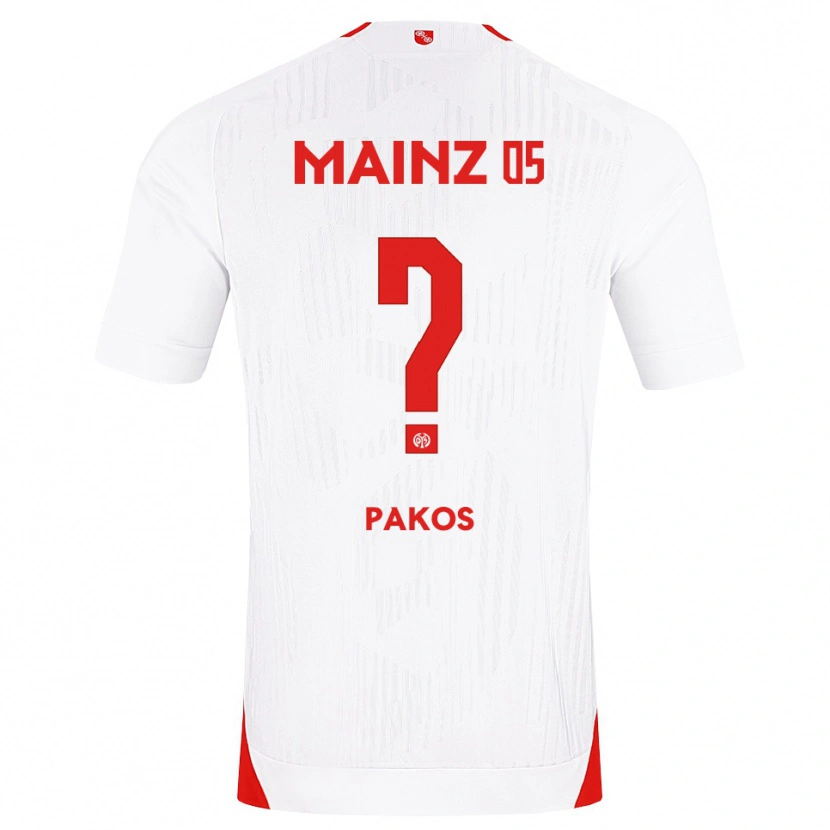 Danxen Damen Georgios Pakos #0 Weiß Rot Gelb Auswärtstrikot Trikot 2026/27 T-Shirt Schweiz