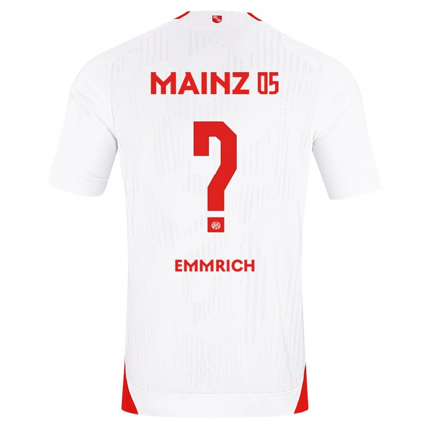 Danxen Damen Robin Emmrich #0 Weiß Rot Gelb Auswärtstrikot Trikot 2026/27 T-Shirt Schweiz