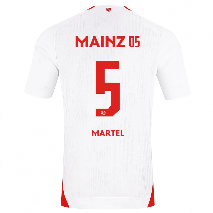 Danxen Damen Eric Martel #5 Weiß Rot Gelb Auswärtstrikot Trikot 2026/27 T-Shirt Schweiz