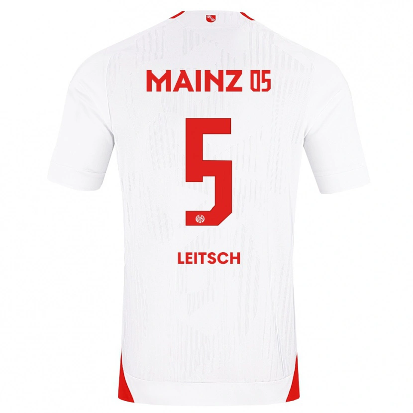 Danxen Damen Maxim Leitsch #5 Weiß Rot Gelb Auswärtstrikot Trikot 2026/27 T-Shirt Schweiz