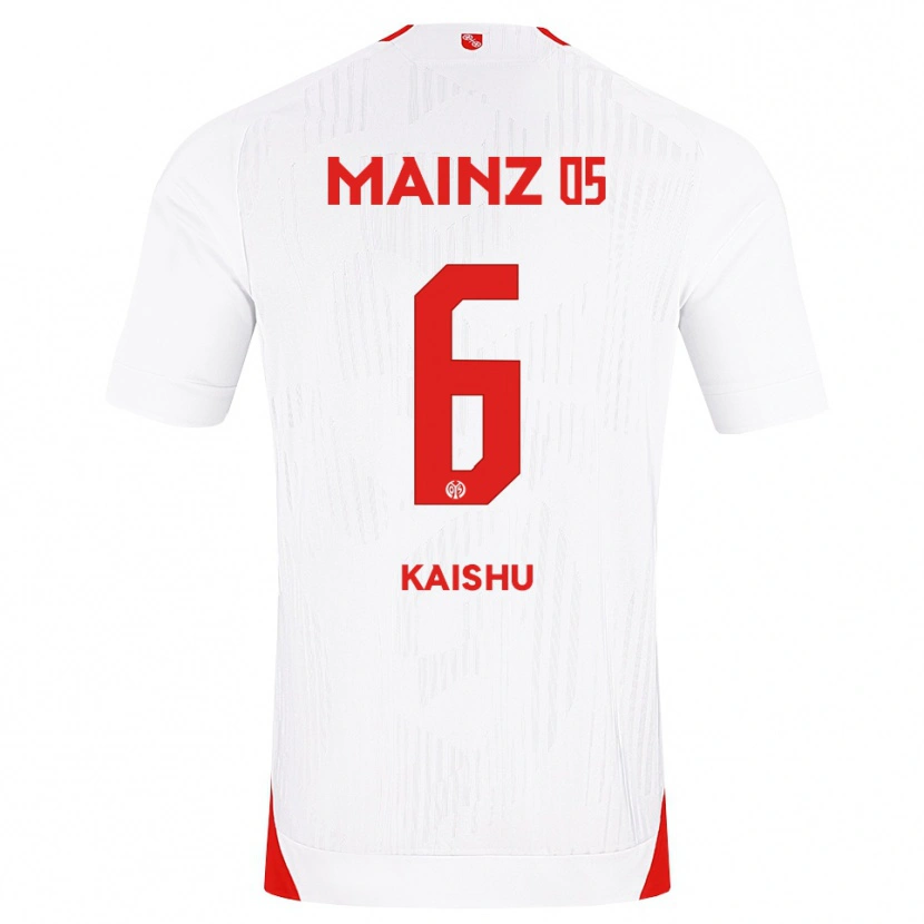 Danxen Damen Kaishu Sano #6 Weiß Rot Gelb Auswärtstrikot Trikot 2026/27 T-Shirt Schweiz