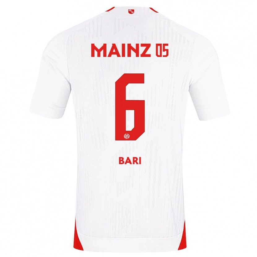 Danxen Damen Lorena Bari #6 Weiß Rot Gelb Auswärtstrikot Trikot 2026/27 T-Shirt Schweiz