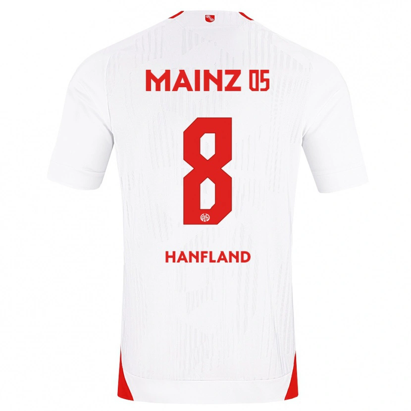 Danxen Damen Paul Hanfland #8 Weiß Rot Gelb Auswärtstrikot Trikot 2026/27 T-Shirt Schweiz