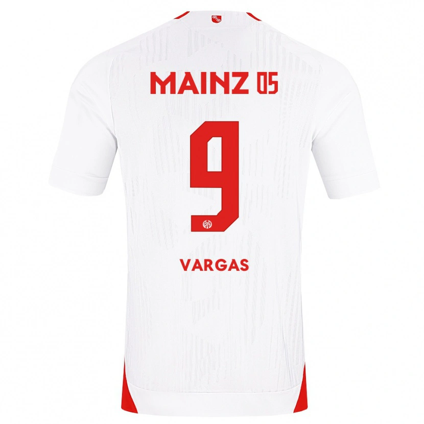 Danxen Damen Nayrobi Vargas #9 Weiß Rot Gelb Auswärtstrikot Trikot 2026/27 T-Shirt Schweiz