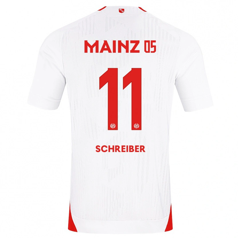 Danxen Damen Philipp Schreiber #11 Weiß Rot Gelb Auswärtstrikot Trikot 2026/27 T-Shirt Schweiz