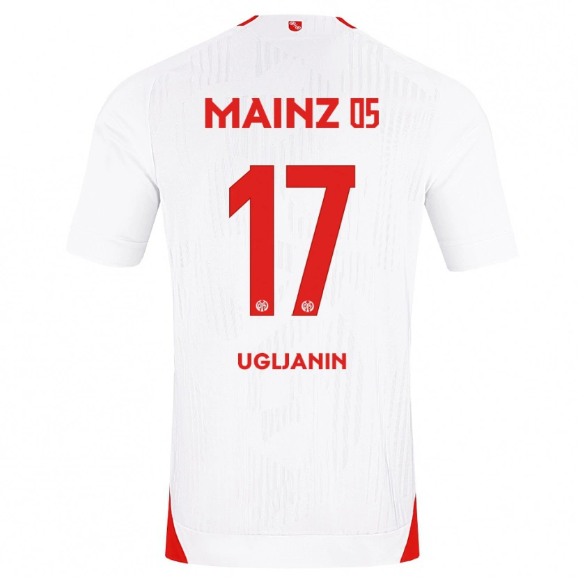 Danxen Damen Jusuf Ugljanin #17 Weiß Rot Gelb Auswärtstrikot Trikot 2026/27 T-Shirt Schweiz