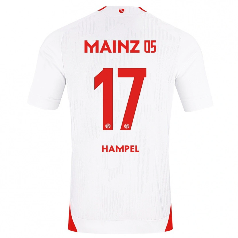 Danxen Damen Luca Hampel #17 Weiß Rot Gelb Auswärtstrikot Trikot 2026/27 T-Shirt Schweiz