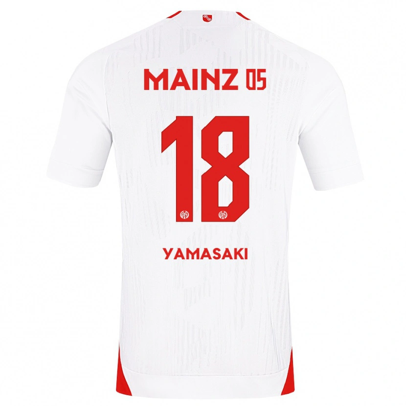 Danxen Damen Taiyu Yamasaki #18 Weiß Rot Gelb Auswärtstrikot Trikot 2026/27 T-Shirt Schweiz