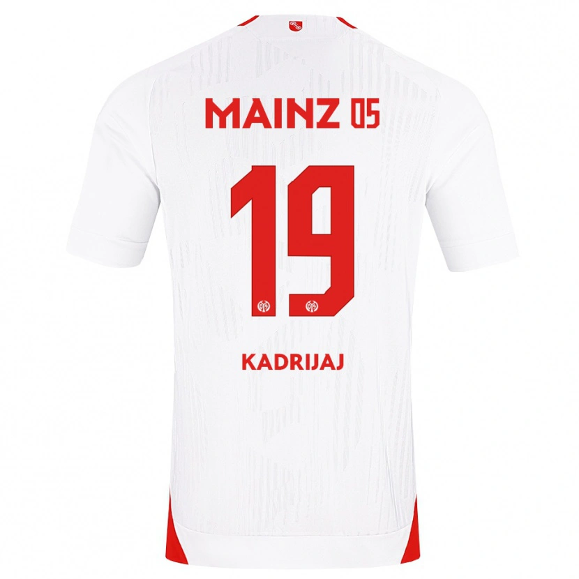 Danxen Damen Smail Kadrijaj #19 Weiß Rot Gelb Auswärtstrikot Trikot 2026/27 T-Shirt Schweiz