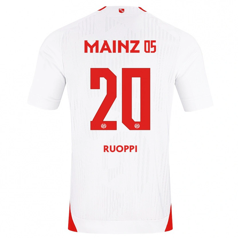 Danxen Damen Otto Ruoppi #20 Weiß Rot Gelb Auswärtstrikot Trikot 2026/27 T-Shirt Schweiz