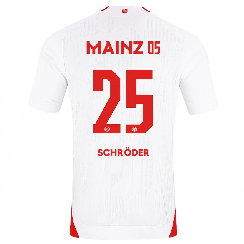 Danxen Damen Maxim Schröder #25 Weiß Rot Gelb Auswärtstrikot Trikot 2026/27 T-Shirt Schweiz