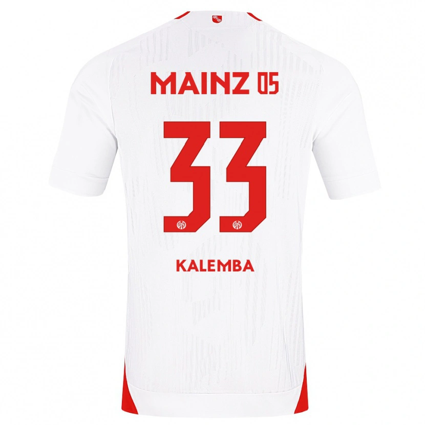 Danxen Damen Marcel Kalemba #33 Weiß Rot Gelb Auswärtstrikot Trikot 2026/27 T-Shirt Schweiz