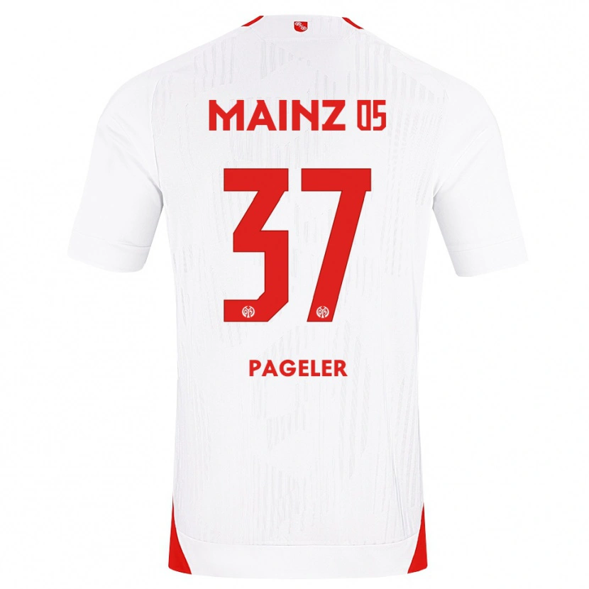 Danxen Damen Maja Pageler #37 Weiß Rot Gelb Auswärtstrikot Trikot 2026/27 T-Shirt Schweiz