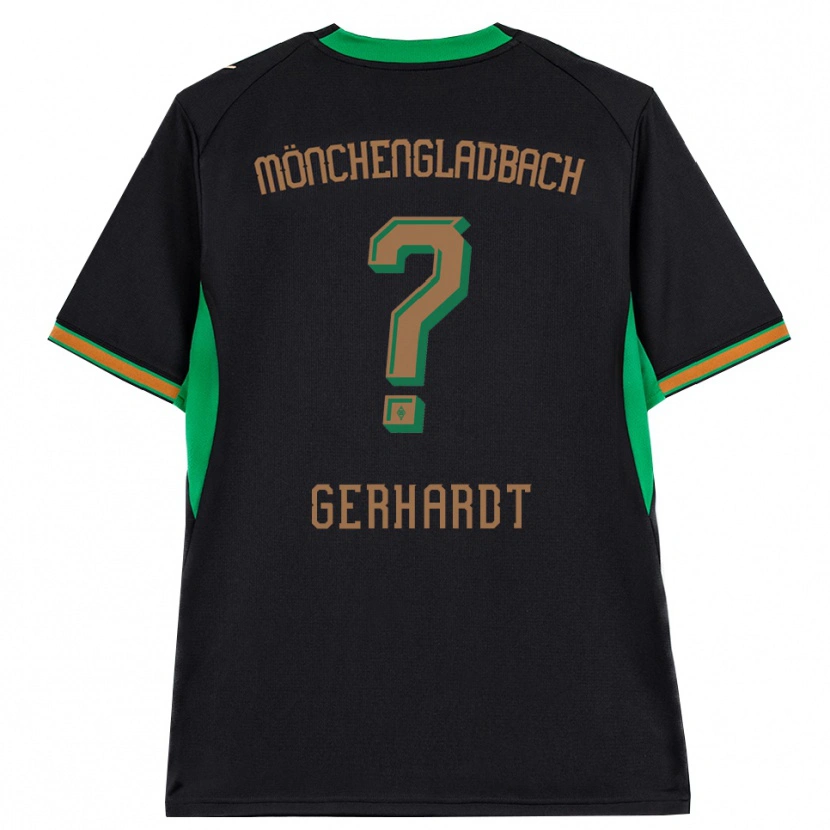 Danxen Damen Konstantin Gerhardt #0 Schwarz Orange Grün Braun Auswärtstrikot Trikot 2026/27 T-Shirt Schweiz