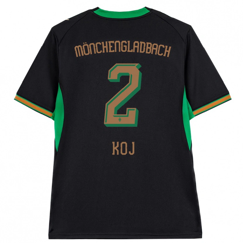 Danxen Damen Julia Koj #2 Schwarz Orange Grün Braun Auswärtstrikot Trikot 2026/27 T-Shirt Schweiz