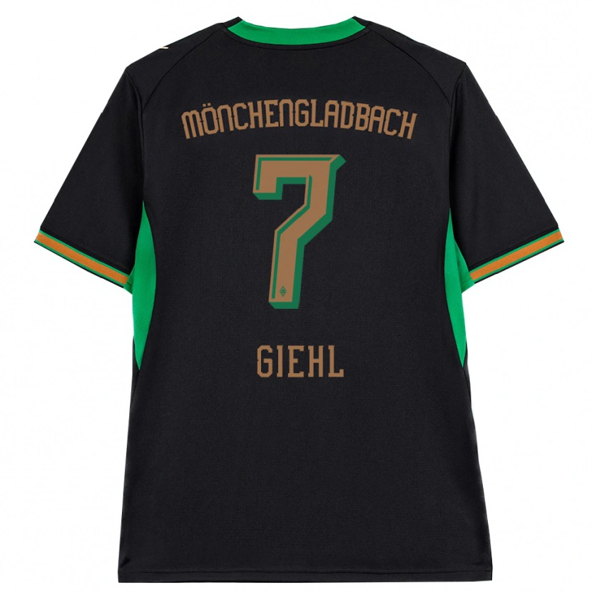 Danxen Damen Madita Giehl #7 Schwarz Orange Grün Braun Auswärtstrikot Trikot 2026/27 T-Shirt Schweiz