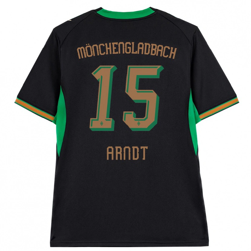 Danxen Damen Leo Arndt #15 Schwarz Orange Grün Braun Auswärtstrikot Trikot 2026/27 T-Shirt Schweiz