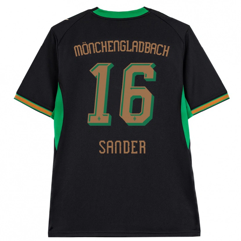 Danxen Damen Philipp Sander #16 Schwarz Orange Grün Braun Auswärtstrikot Trikot 2026/27 T-Shirt Schweiz