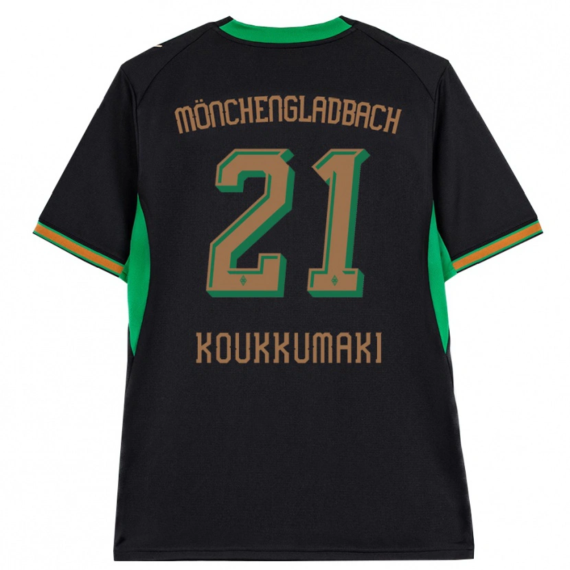 Danxen Damen Taavi Koukkumäki #21 Schwarz Orange Grün Braun Auswärtstrikot Trikot 2026/27 T-Shirt Schweiz