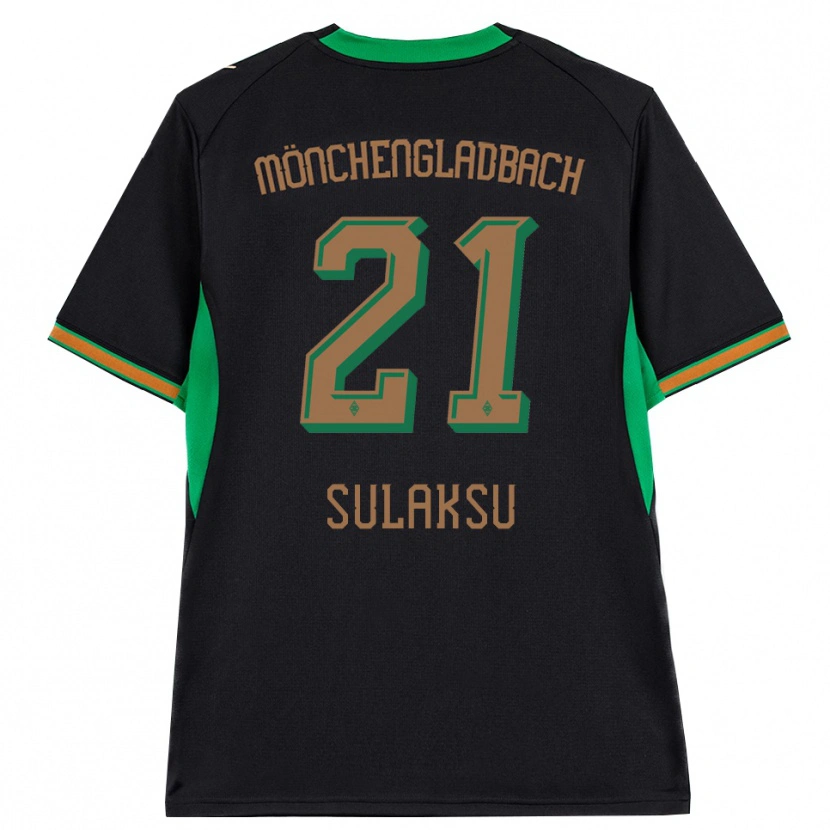 Danxen Damen Ozan Sulaksu #21 Schwarz Orange Grün Braun Auswärtstrikot Trikot 2026/27 T-Shirt Schweiz