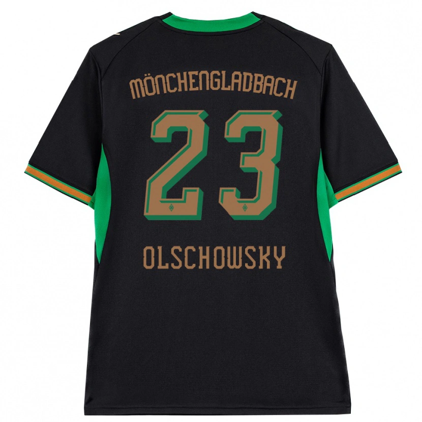 Danxen Damen Jan Olschowsky #23 Schwarz Orange Grün Braun Auswärtstrikot Trikot 2026/27 T-Shirt Schweiz